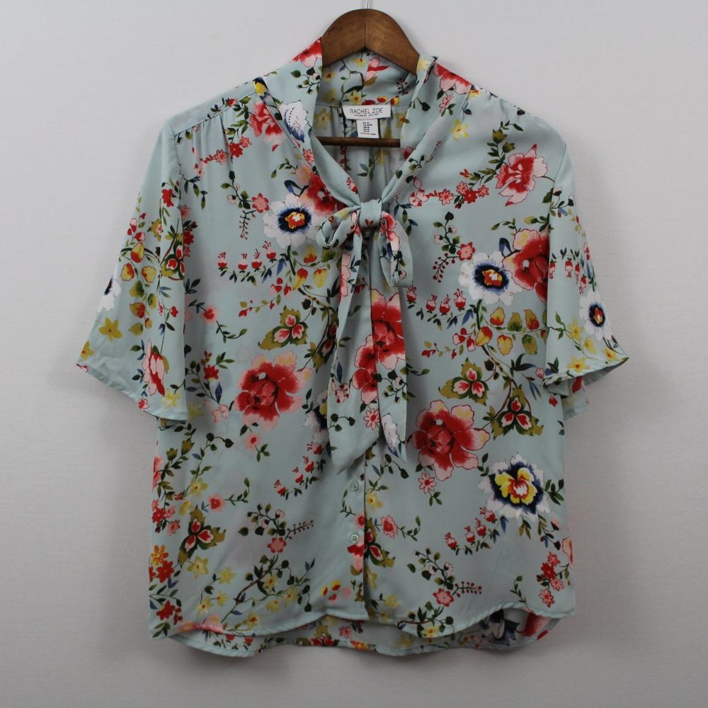 Rachel Zoe Floral Button Down Top